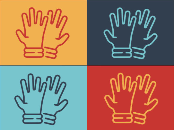 Hospital Medical Gloves: Graphics & Logos