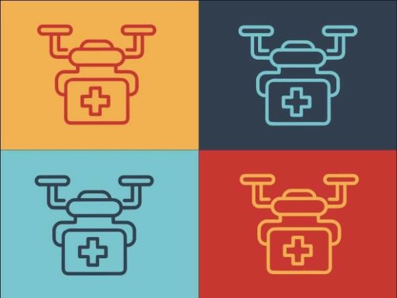 Medical Drone Logos & Graphics Review