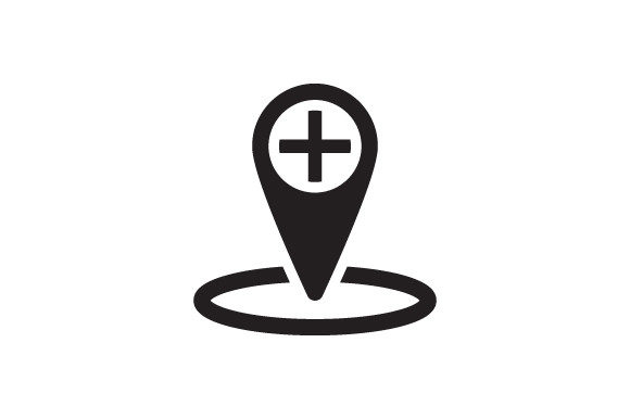 Medical Location - Hospital Location Graphics & Icons Review