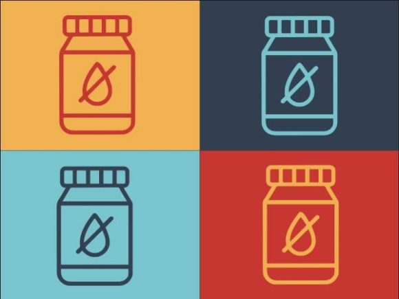 Medical Pills Jar Graphics & Logos Review