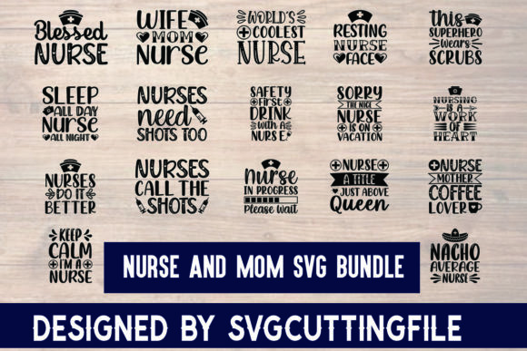 Nurse and Mom SVG Bundle: A Seller’s Review