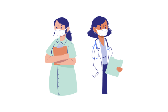 Nurse is on Duty: Graphics & Illustrations Review