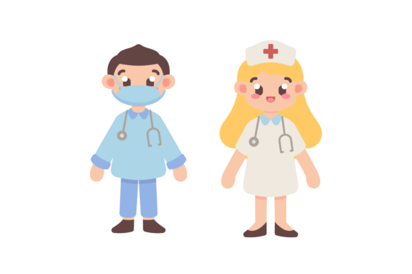 Nurse Profesion Arts: Graphics & Illustrations