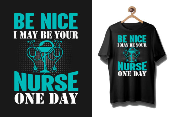 Nurse Typography Graphics & Templates