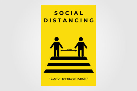 Social Distancing Poster: Free Graphics